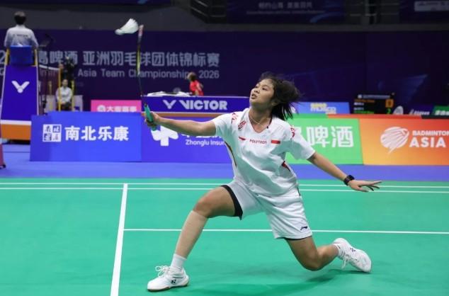 Thalita Ramadhani Kalah dari Kim Ga-eun, Indonesia Tertinggal di Semifinal BATC 2026