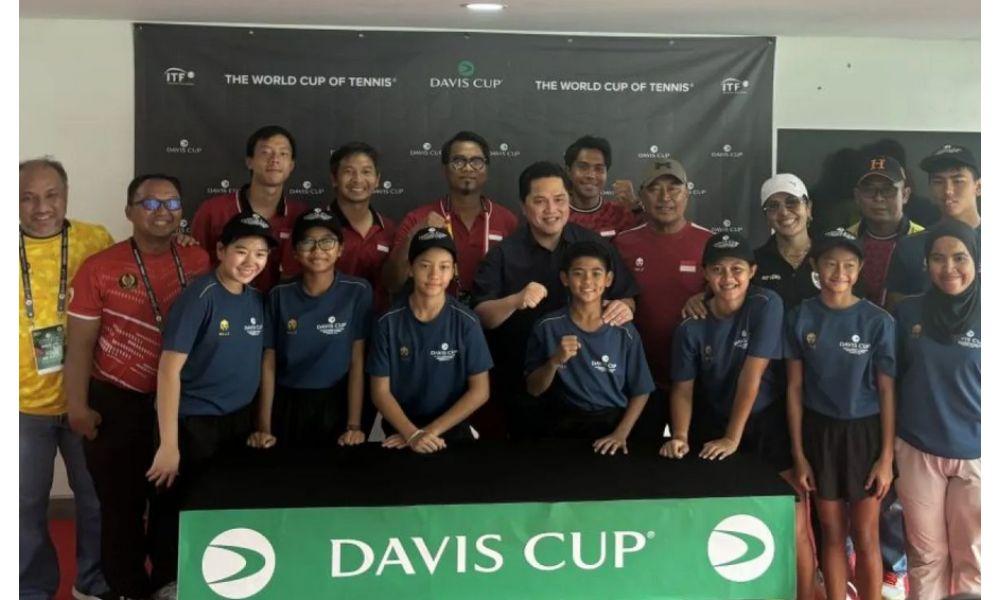 Tenis Masuk 21 Cabor Unggulan, Erick Thohir Pastikan Dukungan Penuh Menuju Olimpiade