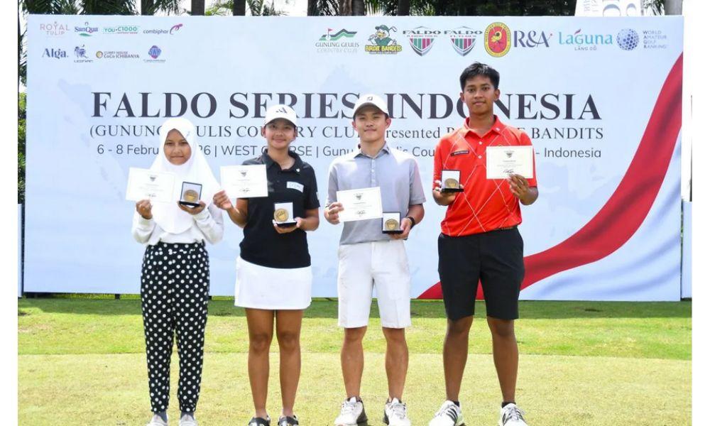 Empat Pegolf Junior Indonesia Lolos ke Final Asia Faldo Series 2026, Siap Berlaga di Vietnam