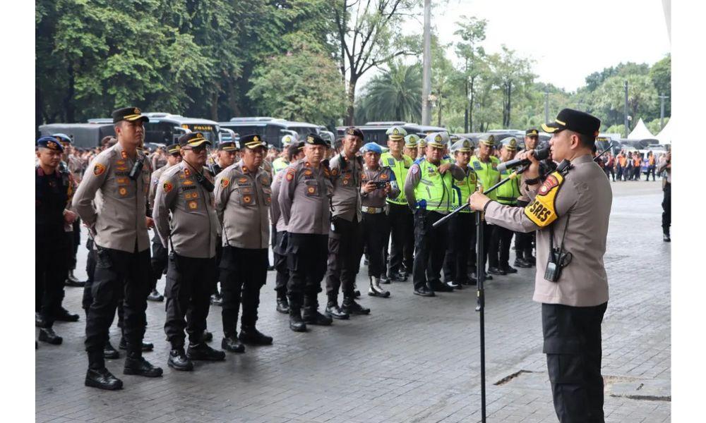 2.505 Personel Gabungan Dikerahkan Amankan Laga Persija vs Arema di SUGBK