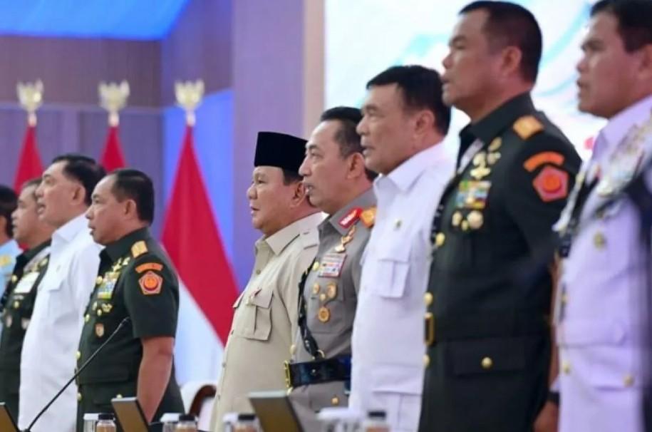 Presiden Prabowo Arahkan TNI-Polri untuk Bersatu dan Menjadi Institusi yang Dicintai Rakyat