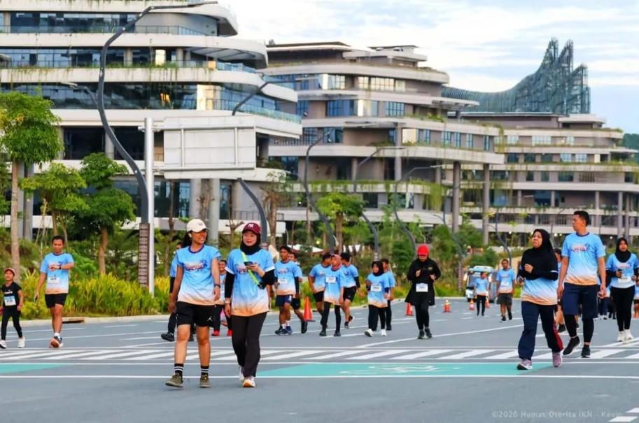 Kampanye QRIS Lewat Nusantara QRIS Run 5K, Bank Indonesia dan OIKN Dorong Digitalisasi Keuangan di IKN