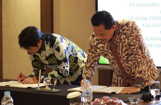 Askrindo dan BPD Kalteng Perkuat Pembiayaan UMKM Lewat Kerja Sama Asuransi Kredit dan Asuransi Umum