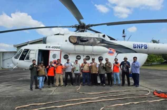 BPBD Damkar Riau Ajukan Teknologi Modifikasi Cuaca dan Helikopter Water Bombing ke BNPB untuk Atasi Karhutla