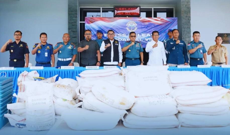 Bea Cukai Gagalkan Penyelundupan Barang Impor Ilegal Bernilai Miliaran Rupiah di Sulawesi Utara