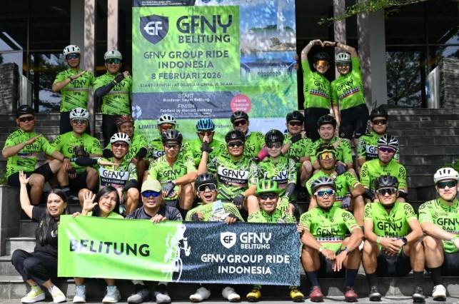 GFNY Belitung 2026 Resmi Dimulai, Pesepeda Diajak Nikmati Wisata Alam Kelas Dunia
