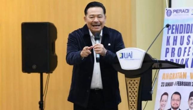 Otto Hasibuan: Advokat Adalah Penegak Hukum dengan Hak Imunitas, Bukan Sekadar Profesi Biasa