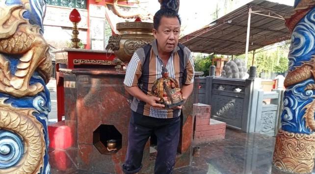 Tradisi Bersih Rupang Warnai Persiapan Imlek 2577 Kongzili di Kelenteng Boen Tek Bio Banyumas