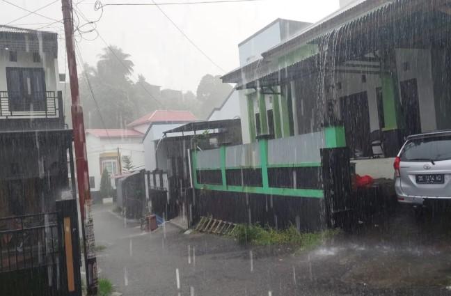 BMKG Ternate Peringatkan Potensi Hujan Fluktuatif hingga Lebat di Maluku Utara pada 12–18 Februari 2026