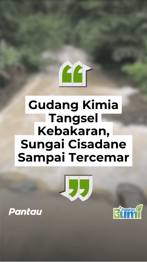 GUDANG KIMIA TANGSEL KEBAKARAN