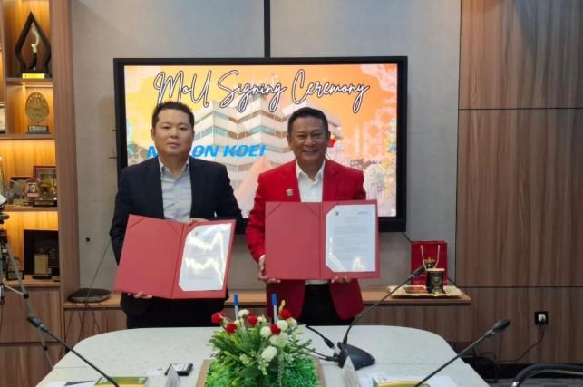 Unhas dan Nippon Koei Perkuat Kemitraan Strategis untuk Riset Terapan dan Manajemen Infrastruktur