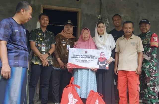 Anggota DPR Novita Hardini Tegaskan Kebutuhan Dasar Korban Gempa Pacitan Harus Segera Dipenuhi