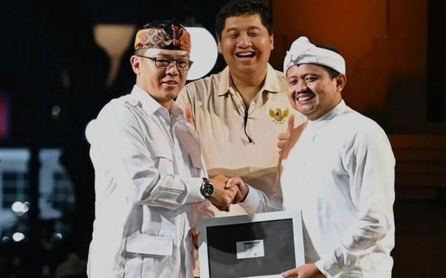 Bupati Sumedang Dony Ahmad Munir Resmi Bergabung dengan Partai Gerindra