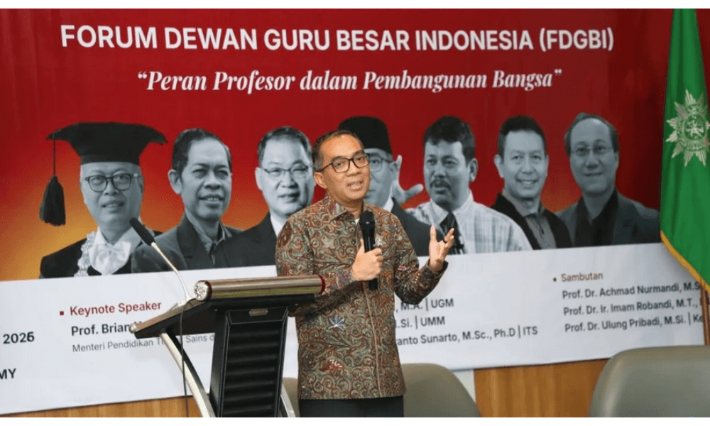 Mendiktisaintek Brian Yuliarto Resmikan 24 PPDS PTMA untuk Percepat Penambahan Dokter Spesialis Nasional