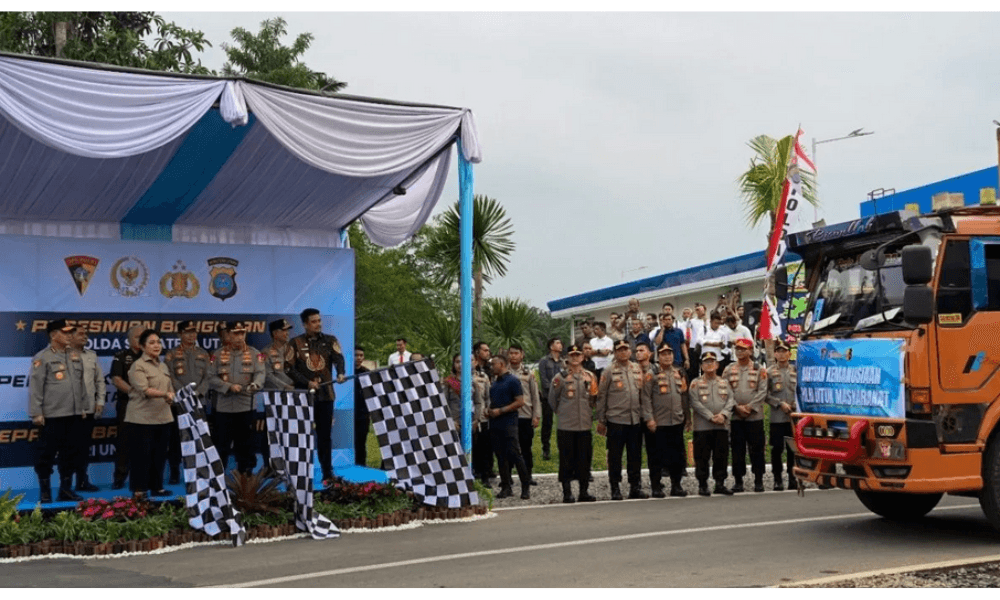 Gubernur Bobby Nasution Apresiasi Bantuan Kapolri untuk Korban Bencana di Sumatera