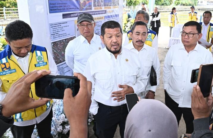 Komisi V DPR Tinjau Pengendalian Banjir Sub DAS Bendung Palembang, Target Reduksi Hingga 90 Persen