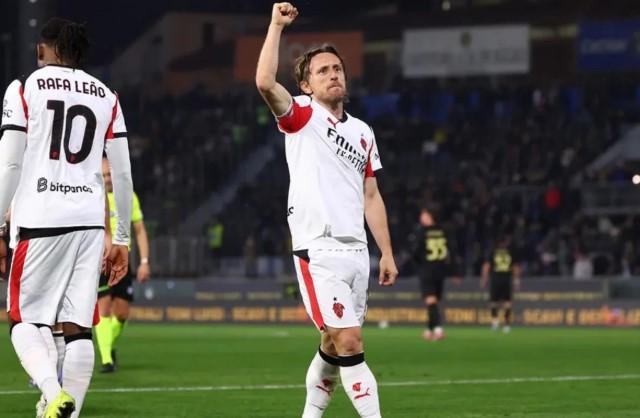 Gol Luka Modric Antar AC Milan Taklukkan Pisa 2-1 dan Tempel Inter di Puncak Klasemen