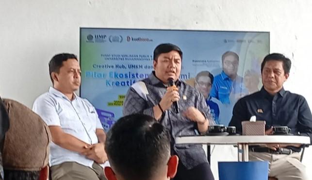 Kawendra Lukistian Nilai Kampus Jadi Fondasi Penguatan Pelaku Ekonomi Kreatif yang Terstruktur dan Bernilai Tambah
