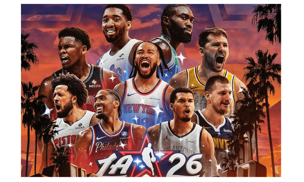NBA All-Star 2026 Gunakan Format USA vs World dengan Mini Turnamen Round-Robin di Intuit Dome