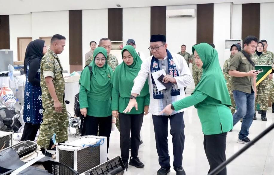 Kodam Jaya dan DLH DKI Berhasil Himpun 5,5 Ton Limbah Elektronik untuk Dikelola Sesuai Standar B3