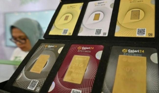 Harga Emas UBS dan Galeri24 di Pegadaian Turun pada Selasa Pagi