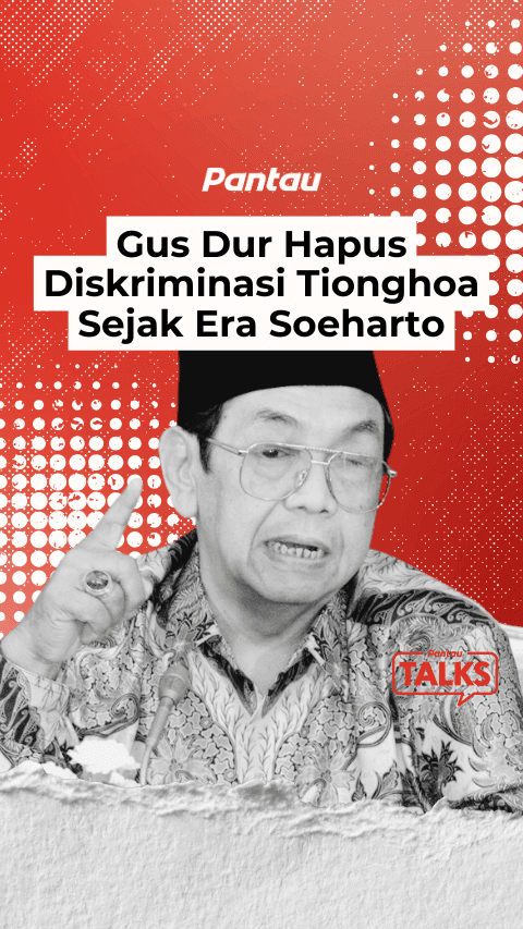 GUS DUR HAPUS DISKRIMINASI TIONGHOA SEJAK ERA SOEHARTO