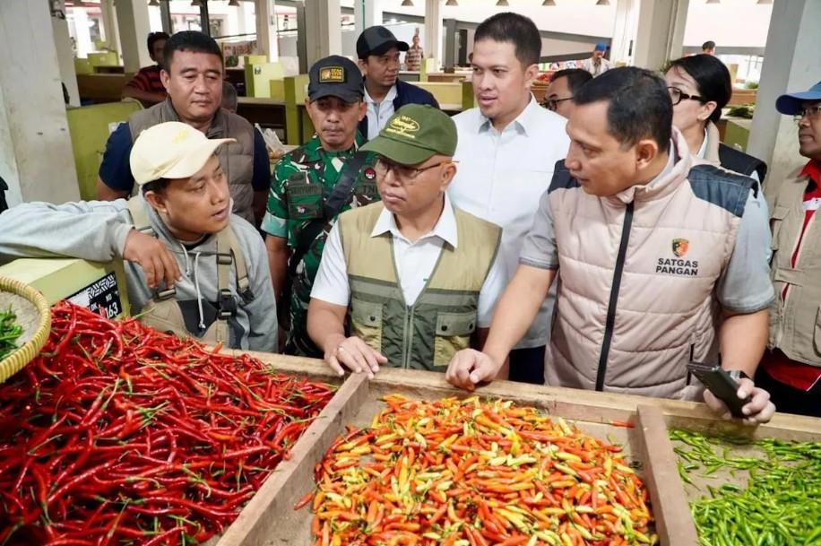 Harga Cabai di Kota Tangerang Mulai Turun Jelang Ramadhan 2026, Bapanas Pastikan Pasokan Stabil