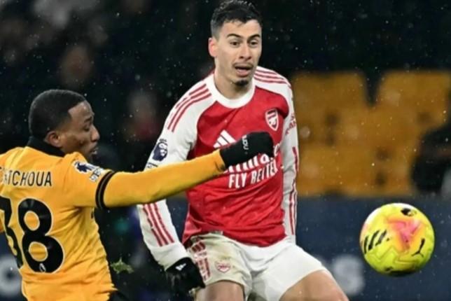 Arsenal Gagal Amankan Kemenangan Usai Ditahan Imbang Wolves 2-2 di Molineux