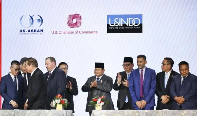 Presiden Prabowo Tegaskan Indonesia Tak Pernah Gagal Bayar Utang di Forum Bisnis AS