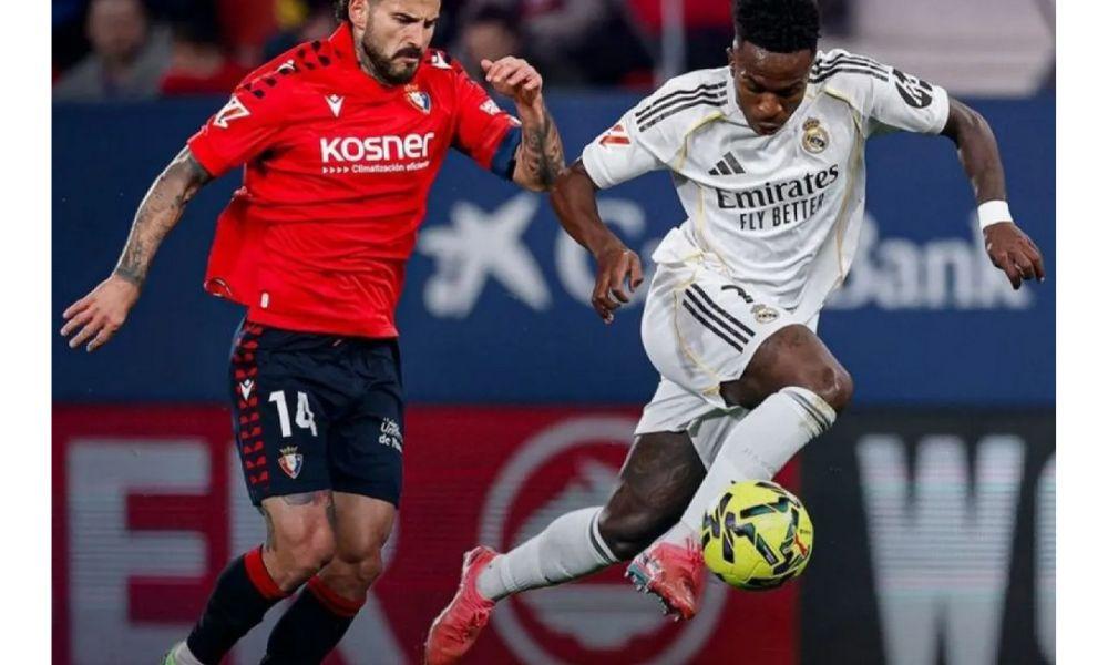 Osasuna Tumbangkan Real Madrid 2-1, Posisi Puncak Klasemen Terancam Barcelona