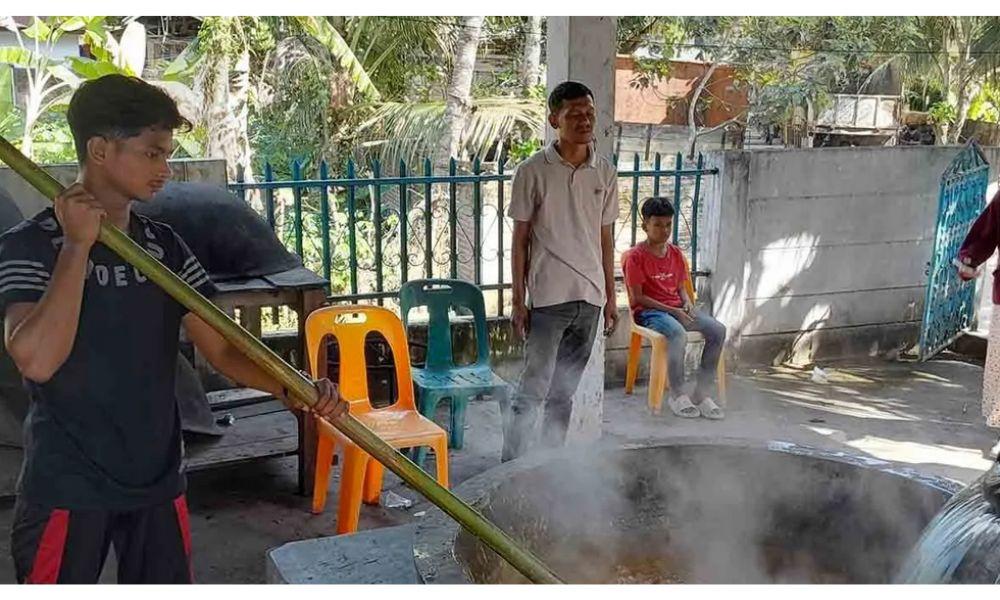 Tradisi Ie Bu Peudah di Aceh Besar Hidupkan Ramadhan, 200 Paket Bubur Pedas Dibagikan Setiap Hari