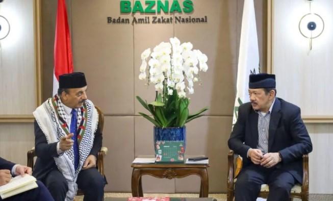 Baznas RI Perkuat Kolaborasi dengan Dubes Palestina untuk Pastikan Bantuan Kemanusiaan ke Gaza Lebih Efektif