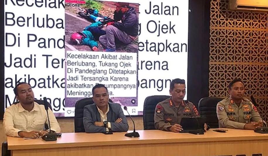 Polda Banten Proses Restorative Justice Kasus Kecelakaan Ojek di Pandeglang yang Tewaskan Penumpang