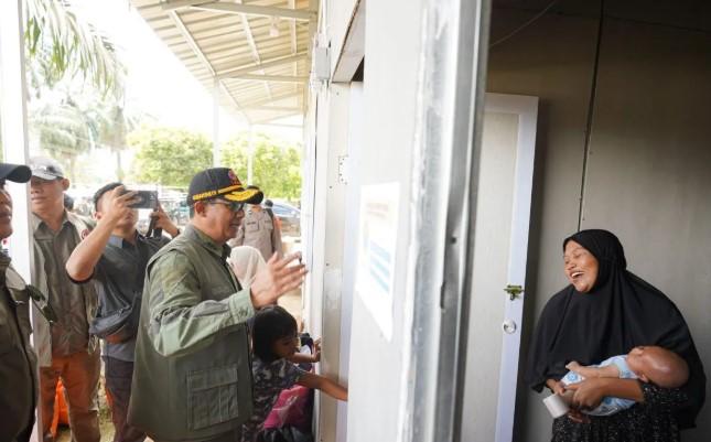 BNPB Instruksikan Percepatan Distribusi Air Bersih ke Huntara Penyintas Banjir Bandang di Aceh