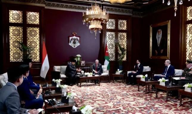 Raja Abdullah II Doakan Ramadhan Presiden Prabowo dan Antar Langsung ke Pangkalan Udara Usai Pertemuan di Amman