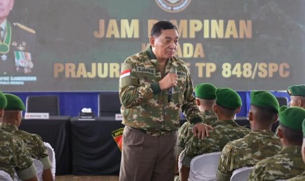 Menhan Minta Batalyon Teritorial Pembangunan Beri Rasa Aman dan Layani Masyarakat