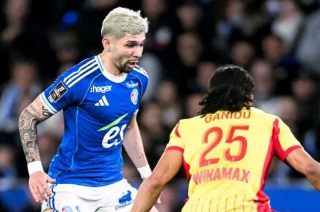Lens Gagal Ambil Puncak Klasemen Setelah Ditahan Imbang Strasbourg 1-1