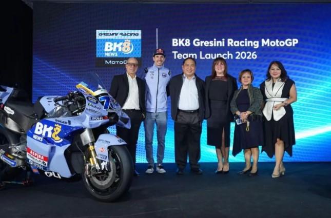 Gresini Racing Lanjutkan Kemitraan dengan Bold Riders untuk Hadapi MotoGP 2026