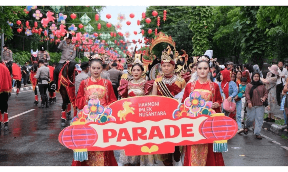 Wamenekraf Irene Umar Membuka Parade Imlek Nusantara 2026 dan Menyebutnya Cerminan Persatuan Bangsa