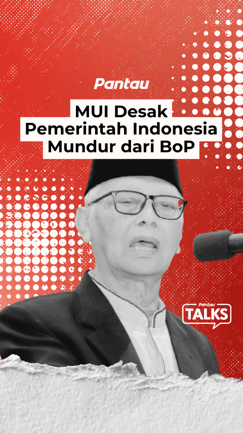 MUI DESAK PEMERINTAH INDONESIA MUNDUR DARI BOP