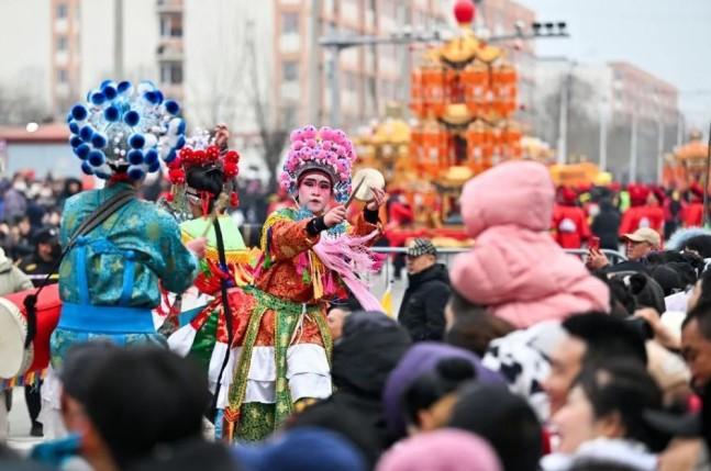 Tradisi Gegu Baonianhui di Tianjin Digelar untuk Menghormati Dewi Laut Mazu dalam Perayaan Imlek