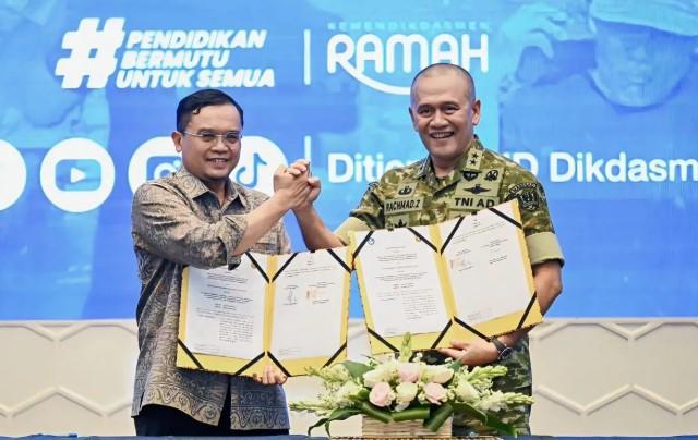 Kemendikdasmen Gandeng TNI AD Percepat Revitalisasi 267 Sekolah Rusak Berat Pascabencana di Sumatera