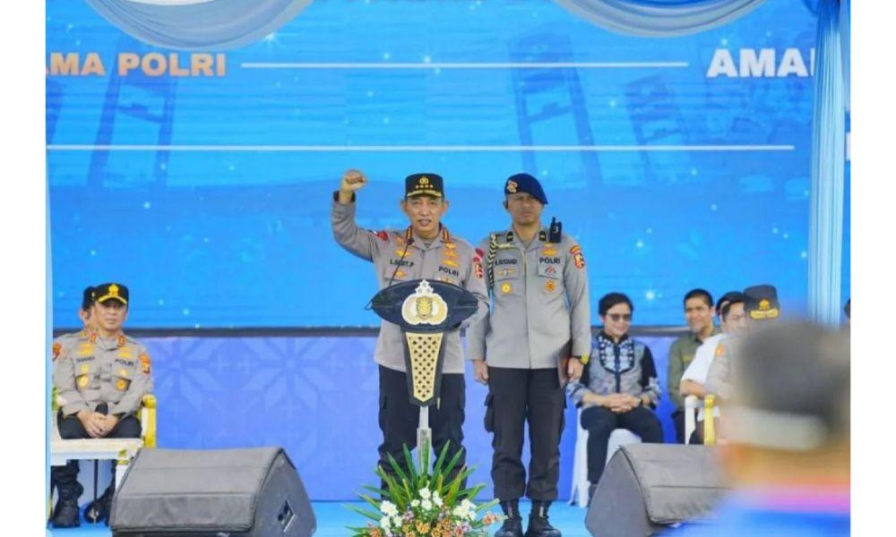 Kapolri Sebut Pemerintah Perkuat Kemandirian Bangsa melalui Hilirisasi dan Swasembada Pangan