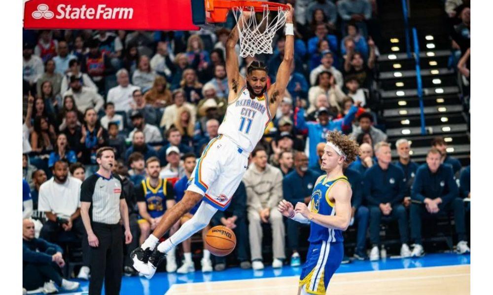 Oklahoma City Thunder Kalahkan Warriors 104-97 dan Raih Kemenangan ke-50 Musim Ini