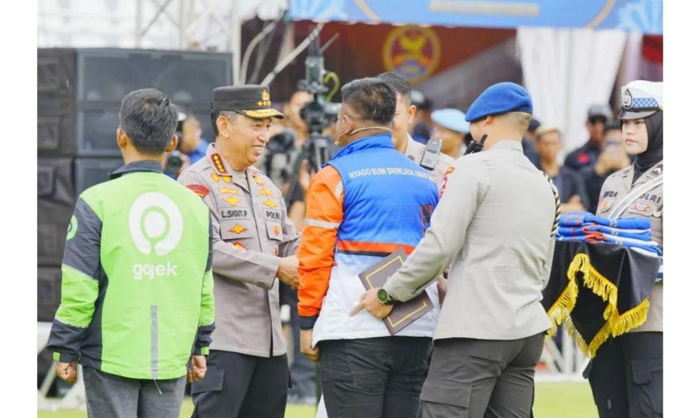 Kapolri Ajak Buruh dan Pengemudi Ojol Jaga Persatuan dan Stabilitas Nasional