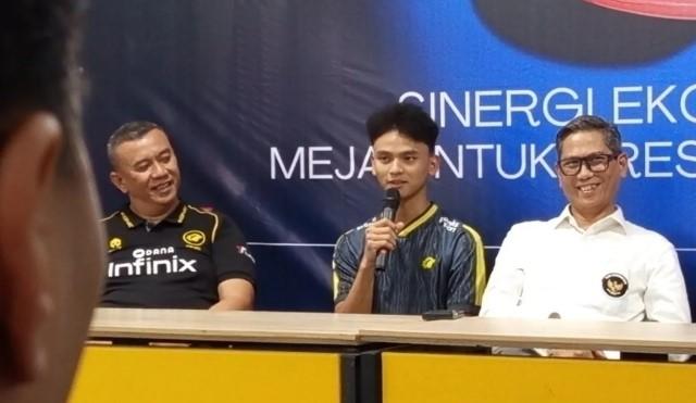Atlet Tenis Meja Naufal Junindra Targetkan Naik Peringkat Dunia demi Lolos Youth Olympic dan Asian Games 2026