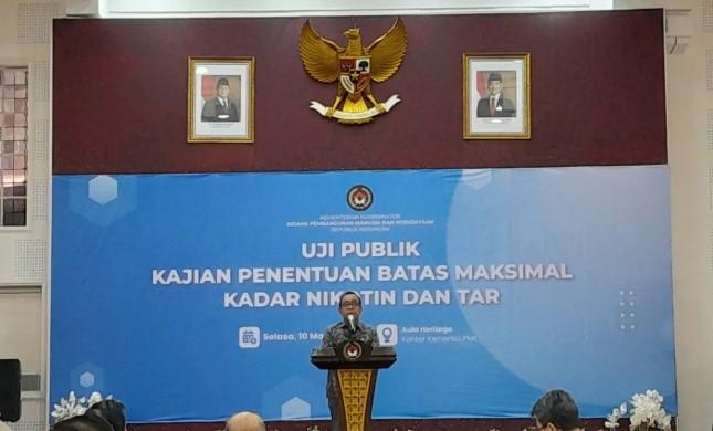 Diskusi Uji Publik Batas Nikotin dan Tar Dibuka, Pratikno Tegaskan Pemerintah Menimbang Kesehatan dan Nasib Industri Tembakau