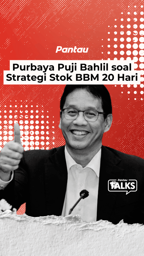 PURBAYA PUJI BAHLIL SOAL STRATEGI STOK BBM 20 HARI