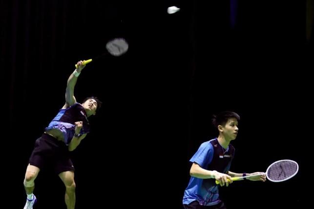 Raymond Indra/Nikolaus Joaquin Tersingkir di Babak Pertama Swiss Open 2026