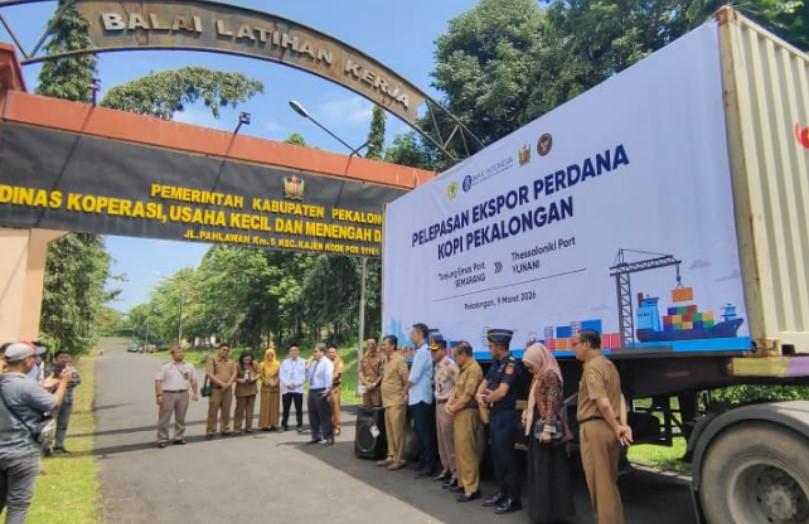 Kelompok Tani dan UMKM Pekalongan Sukses Ekspor 19 Ton Kopi ke Yunani